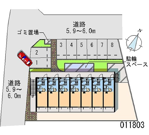 レオパレス北田園の物件内観写真